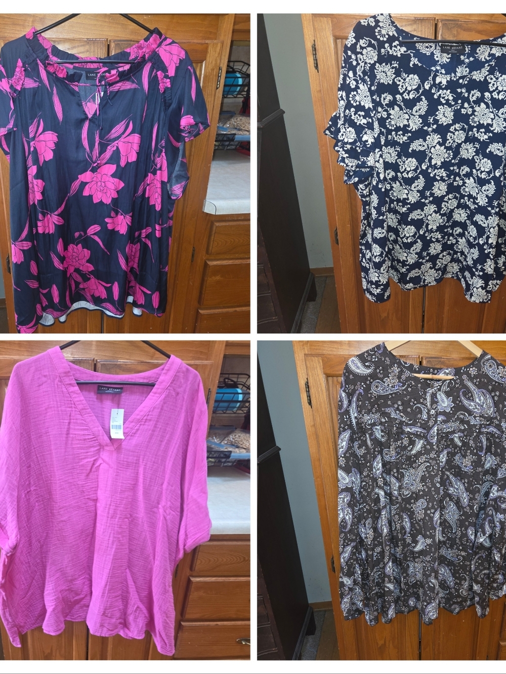 Lot of Lane Bryant size 30/32 tops - new